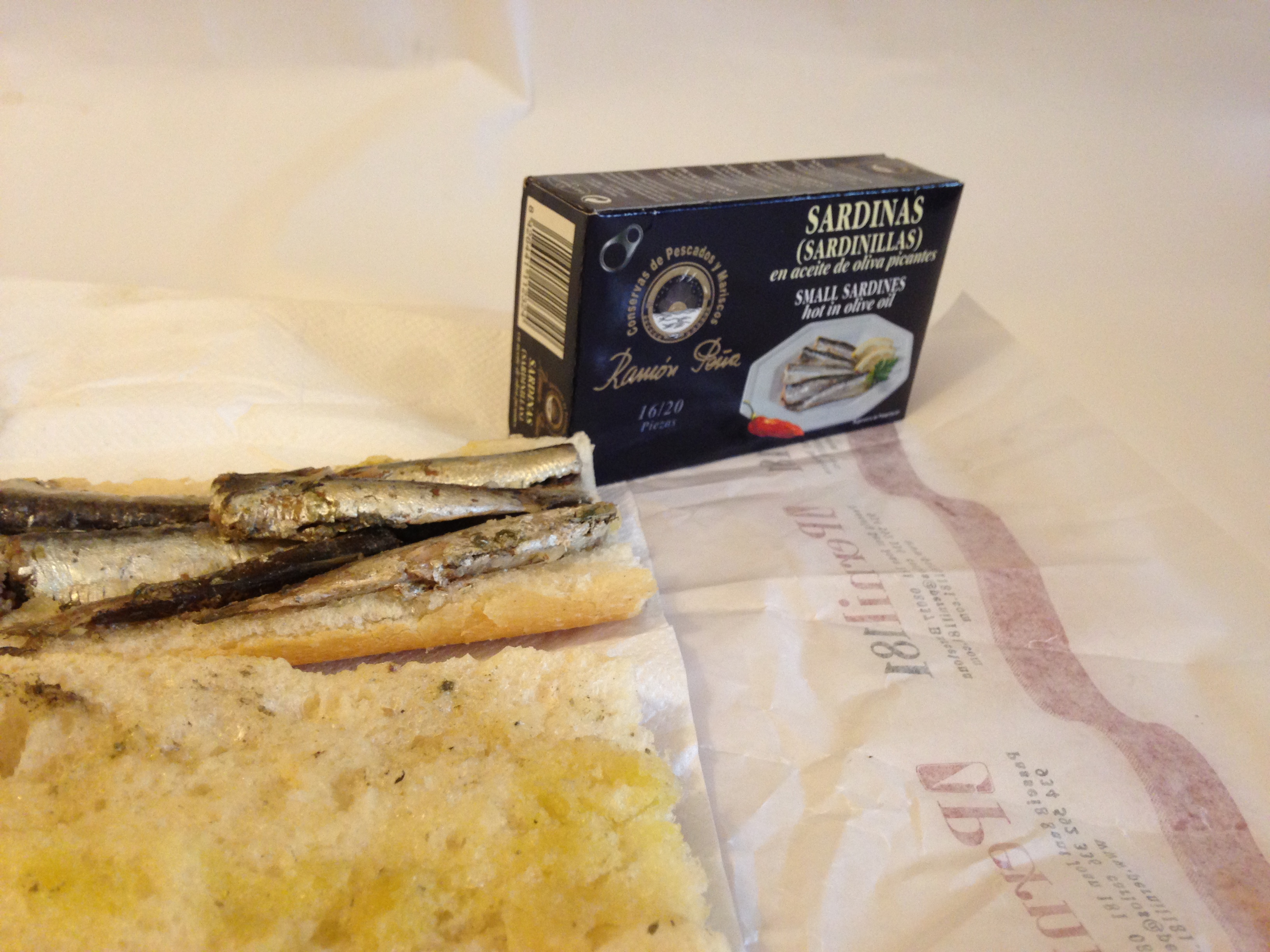 bocata de sardinas