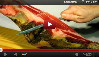 Comment couper une épaule pata negra Bellota (5 Videos)
