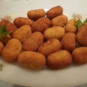 Recette: Croquettes maison de jambon Serrano et fromage