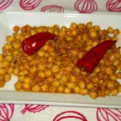 Recette: Pois chiches au chorizo de León et le thym