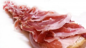 jambon iberique bellota tranché