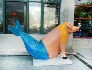 cochon sirene été