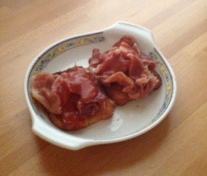 recette aragon maigres tomate
