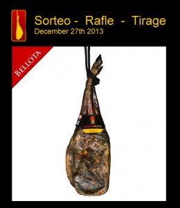 tirage au sort épaule bellota pata negra