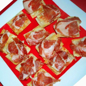 pain tomate jambon iberique
