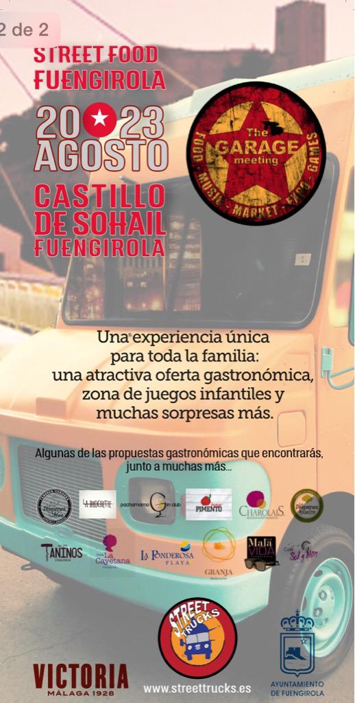 Street Food Fuengirola, un festival gastronomique sur des camions de nourriture